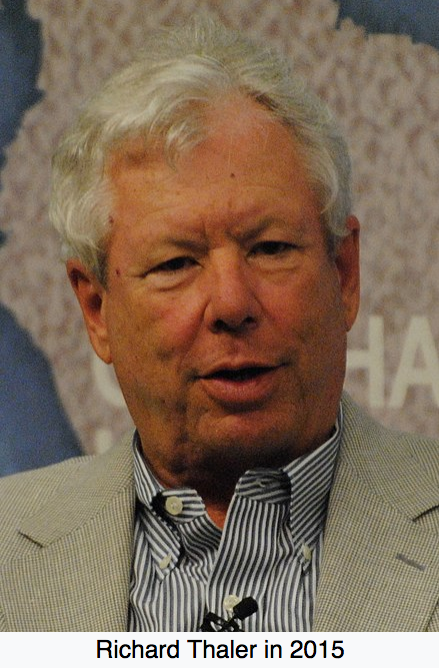 Congratulations to Richard Thaler